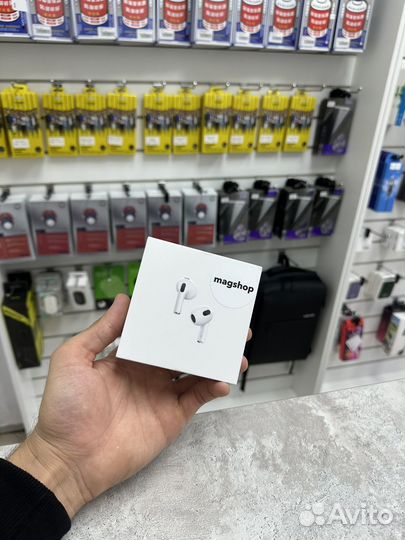 Наушники Apple airpods 3 Original гарантия 1 Год