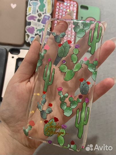 Чехол на iPhone 7 (9 штук)