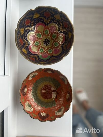 Ваза конфетница Индия СССР