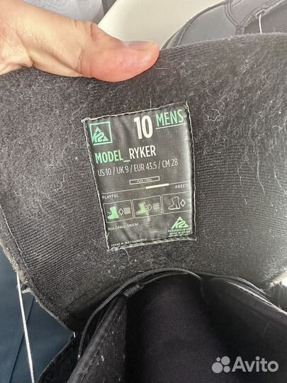 Сноубордические ботинки K2 ryker