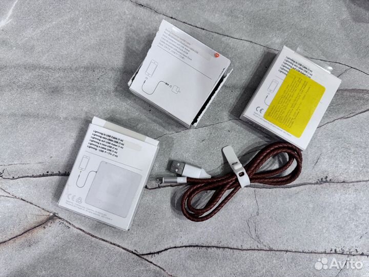 Кабели для зарядки iPhone usb lightning