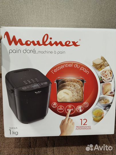 Хлебопечка moulinex новая