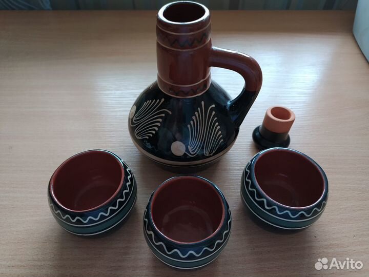 Набор керамический для вина