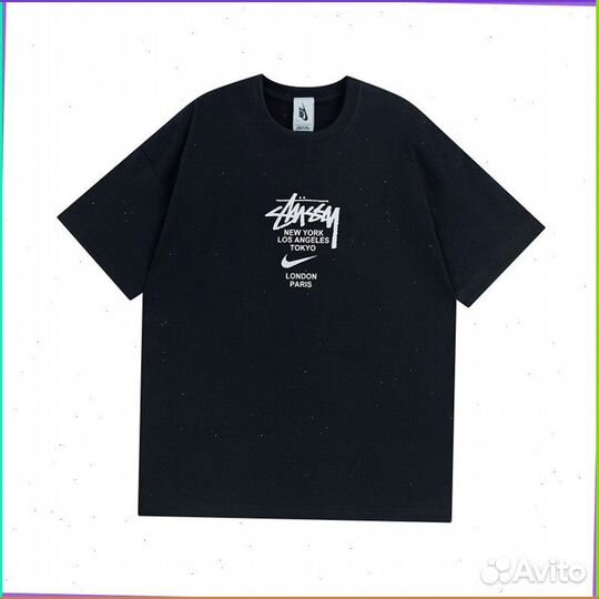 Футболка Nike x Stussy (качество lux)