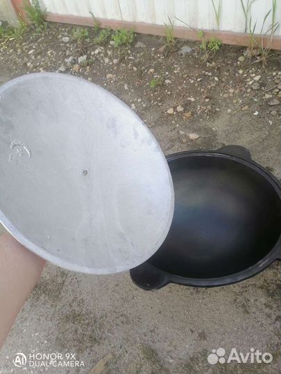 Казан чугунный 8л