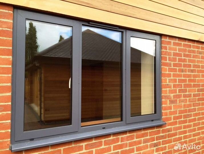 Алюминиевые окна под ключ