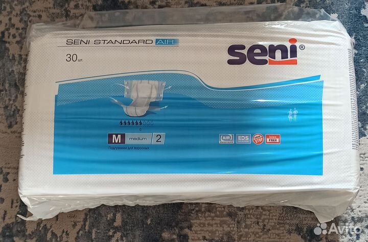 Подгузники для взрослых seni размер 2 (M)