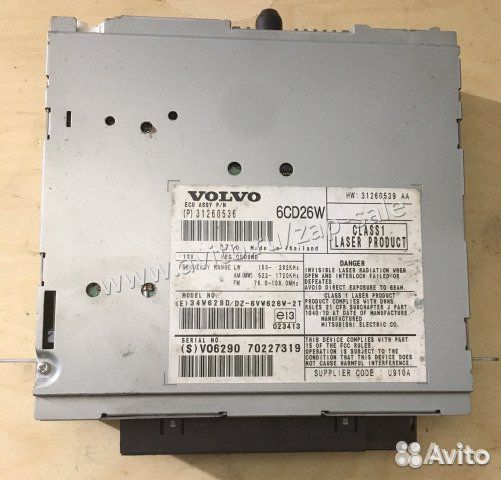 Volvo XC90 2005 г. Блок магнитолы