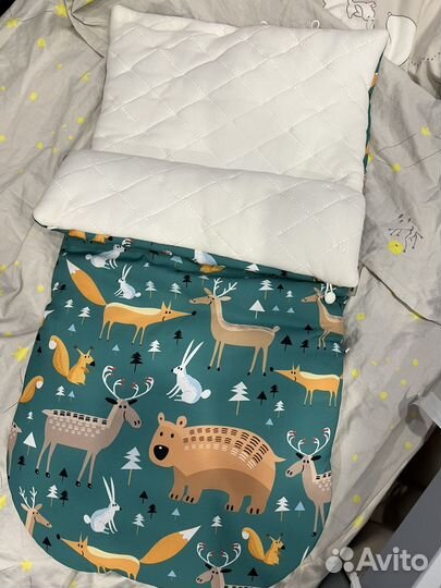 Конверт в коляску демисезонный