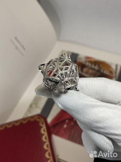 Cartier panthere кольцо