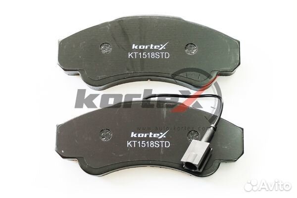 KT1518STD Колодки тормозные дисковые перед