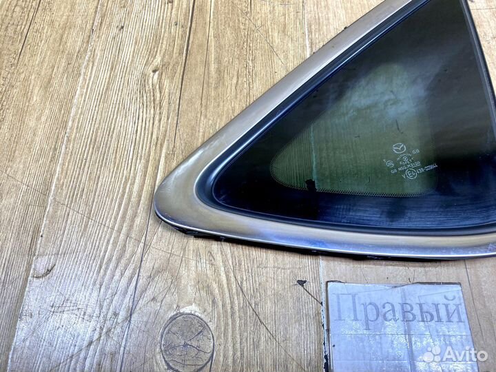 Стекло форточка задняя правая Mazda 6 GH 2007-2013