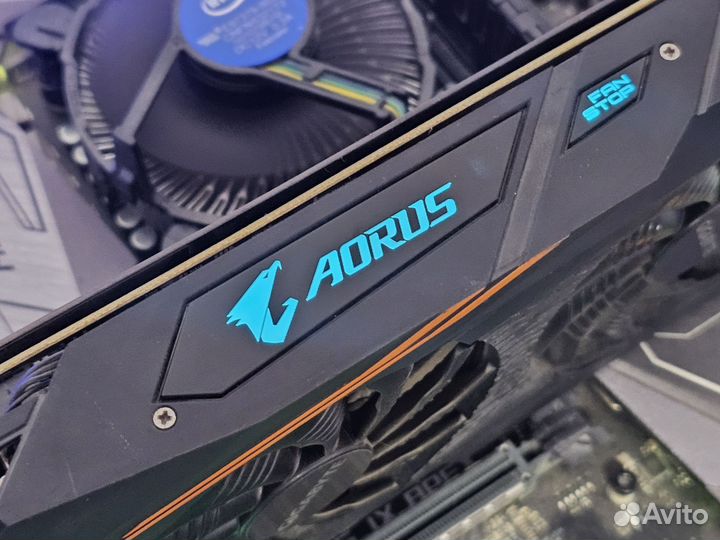 Aorus Radeon RX 580 (Оригинал 2304sp)