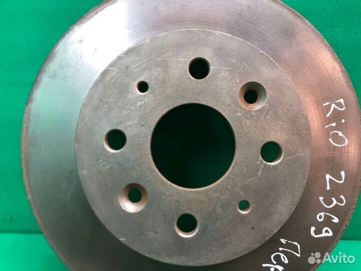 Диск тормозной передний Kia Rio 1 универсал A5D