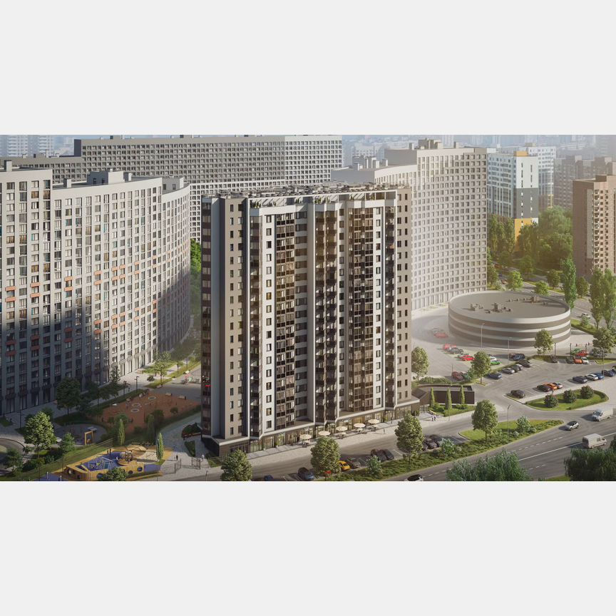 2-к. квартира, 50,8 м², 19/19 эт.