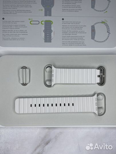 Ремешок Apple Watch Ultra White Ocean Band