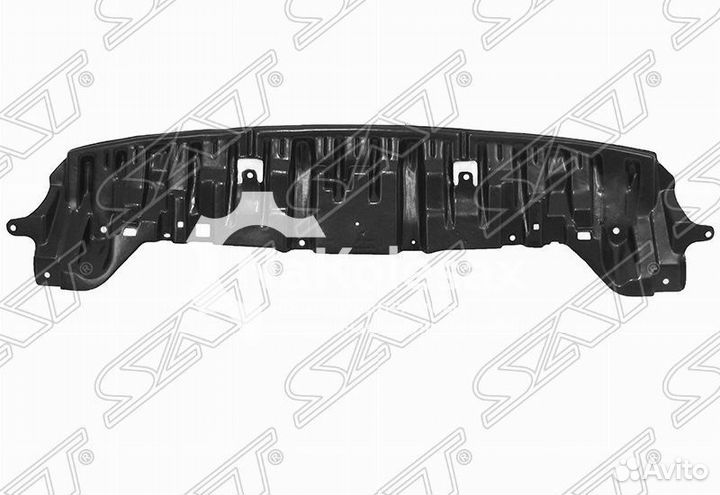 Защита под бампер toyota prius 09-11