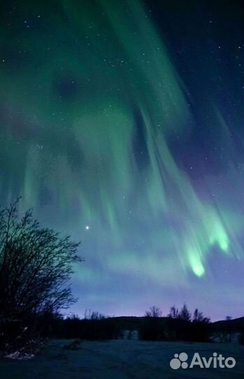 Поиск северного сияния