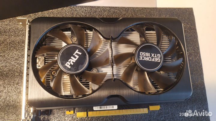 Видеокарта Palit GeForce GTX 1650 GP OC 4 Gb