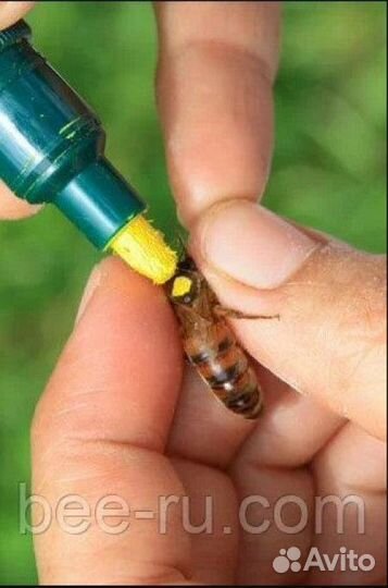 Маркер желтый 2,5 мм. для метки маток UNI posca (P