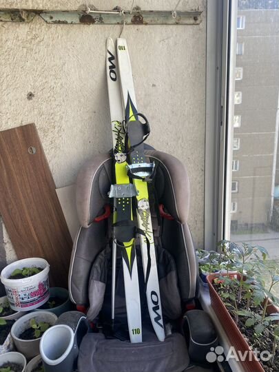 Лыжи беговые детские 110