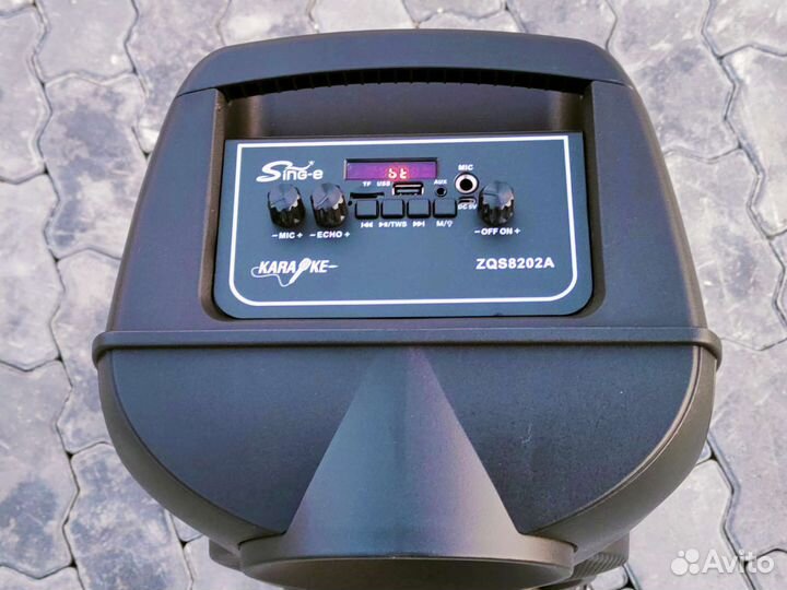 Огромная портативная колонка 40 Вт