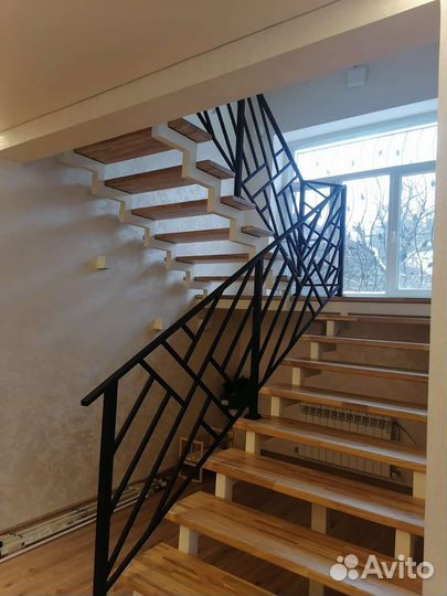 Кованые изделия: лестница, перила