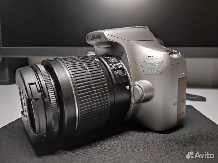 Зеркальный фотоаппарат canon 1300d (пробег 4,5 т.)