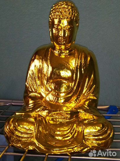 Золочение сусальным золотом, серебром, поталью