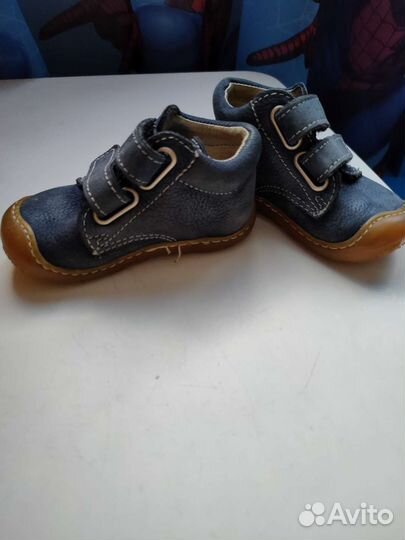 Ботинки кожаные