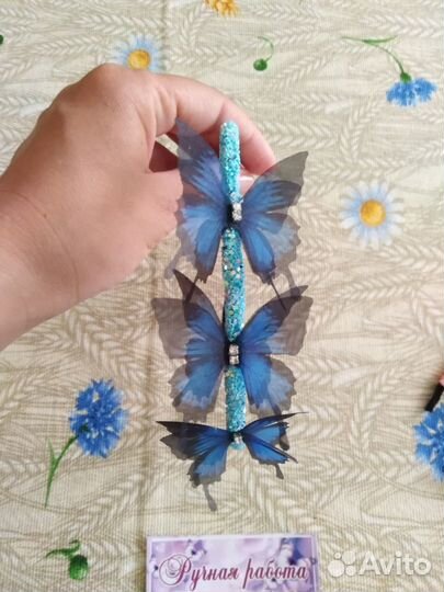 Ободок для волос ручной работы