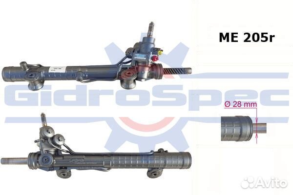 Рулевая рейка с гур Mercedes-Benz E w210