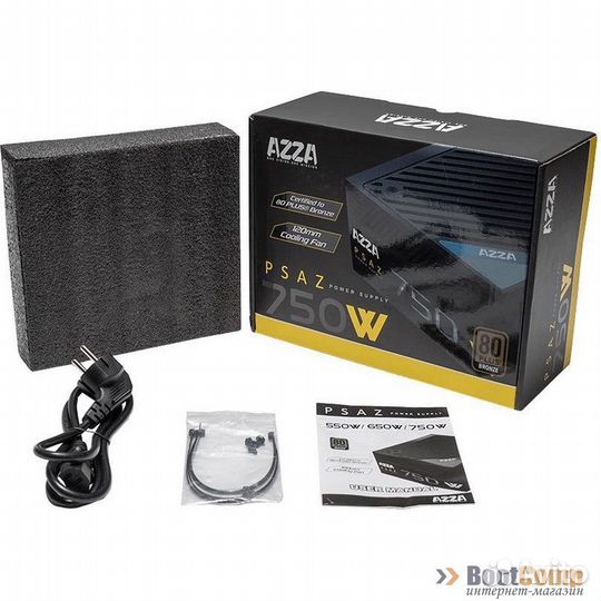 Блок питания Azza 750W psaz-750B