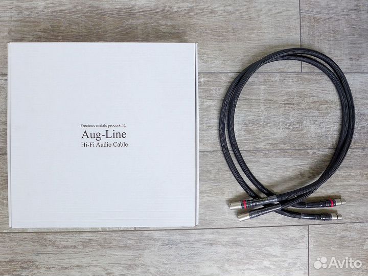 Межблочный AUG-Line Horus Neo+a XLR RCA кабель