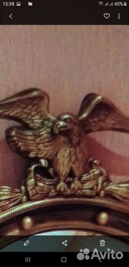 Зеркало США парное антиквариат