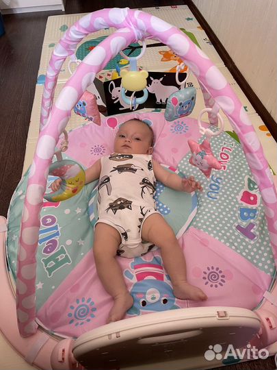 Музыкальный развивающий коврик