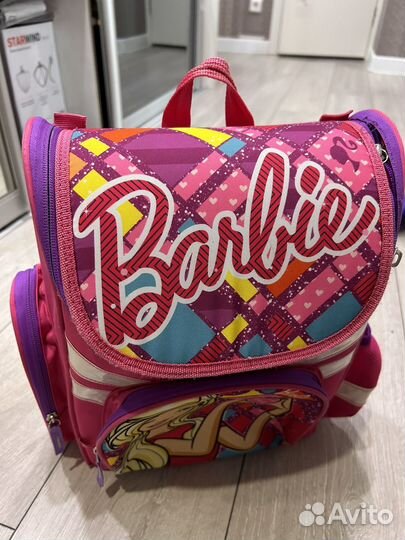 Рюкзак - портфель для девочки Brbie