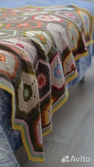 Плед ручной работы