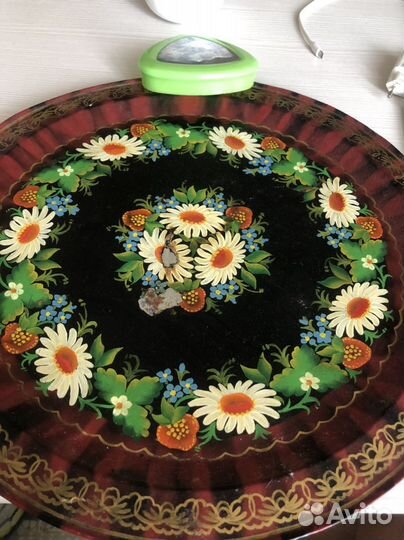 Поднос старинный СССР