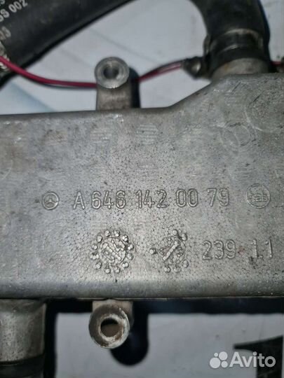 Охладитель егр Mercedes W639