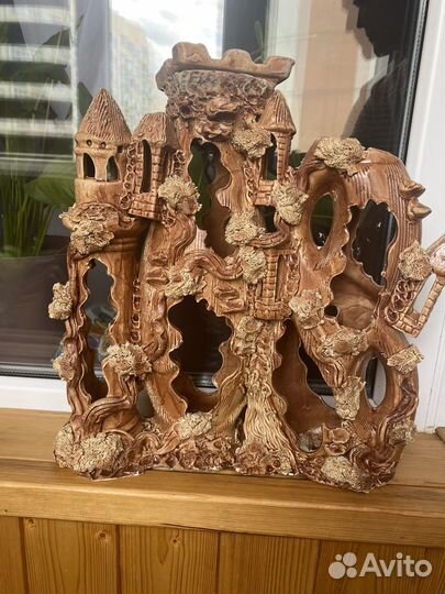 Грот замок для аквариума