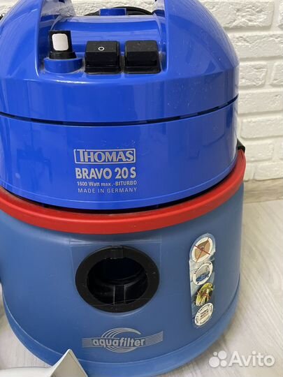 Моющий пылесос thomas bravo 20s
