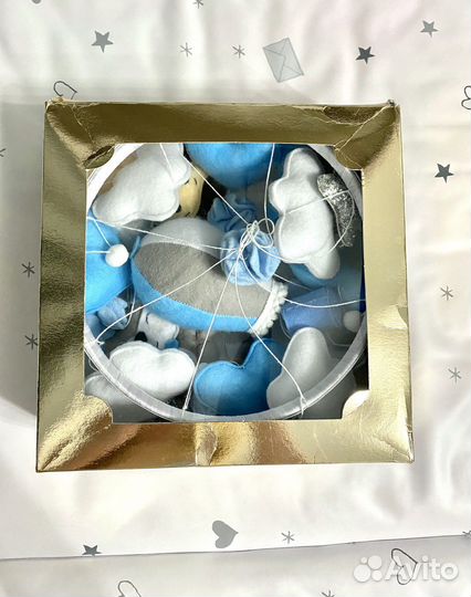 Мобиль на кроватку + балдахин Ellipsebed