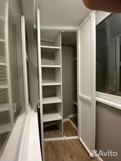 Влагостойкий шкаф на балкон на заказ с доставкой