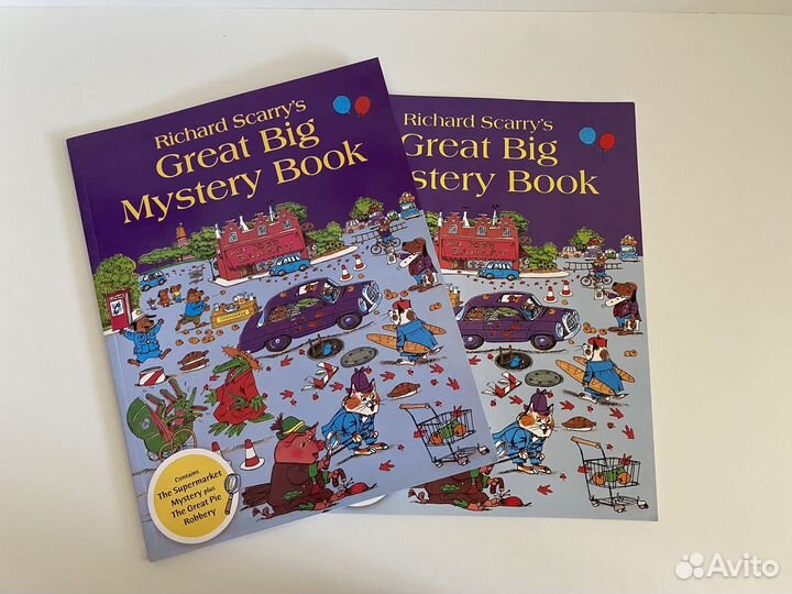 Новая книга Great Big Mystery Book Richard Scarry