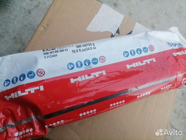 Химический анкер hilti hit re 500