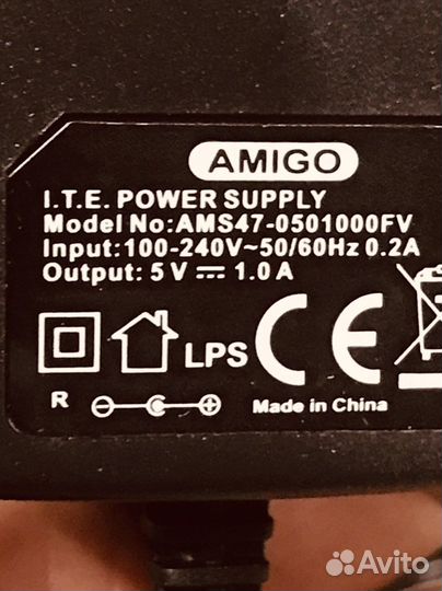 Адаптер для TV приставок 5V, 9V, 12V
