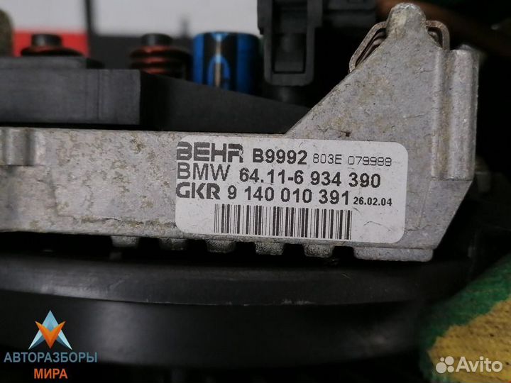 Моторчик печки BMW 7 E65/E66/E67 2004