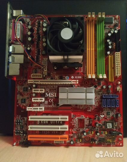 Материнская плата MSI K9N ultra-2F
