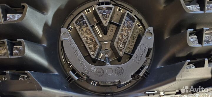 Решетка оригинал Volkswagen polo 2005-2009